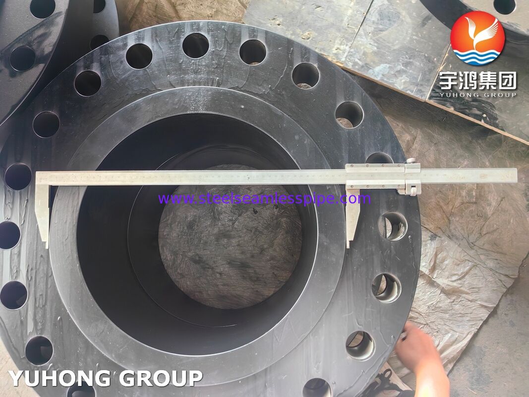 ASTM A694 F56 Flanges in acciaio al carbonio WNRF / Weld Neck Flange per servizio ad alta pressione