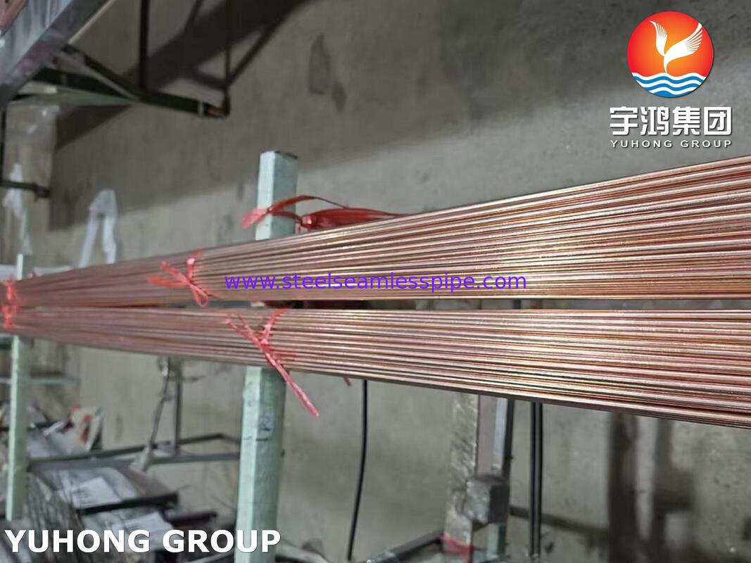 Tubo in acciaio a doppia parete in rame brasato, BHG2 Bundy Tube per linee di freno automobilistiche