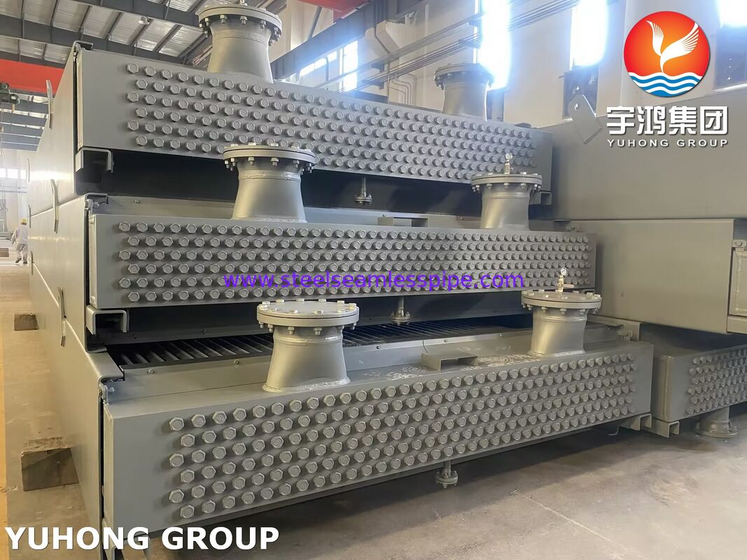 ASME VIII-1, API 661 Scambiatori di Calore Raffreddati ad Aria per l'Industria della Raffinazione del Petrolio e dell'Energia