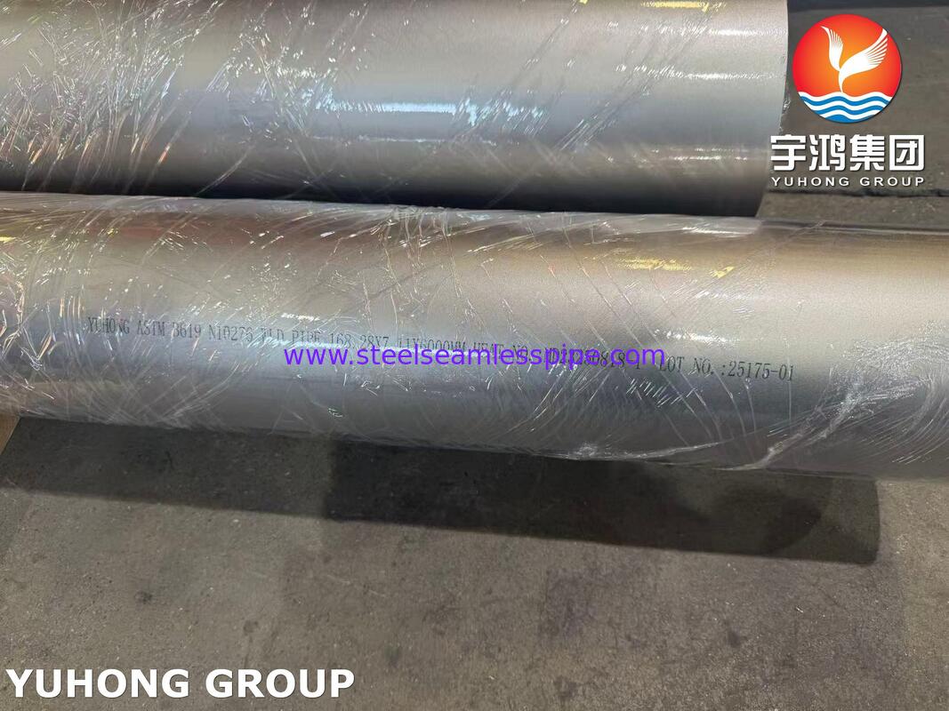 Tubo saldato in lega di nichel Hastelloy C276 UNS N10276 ASTM B619 per l'industria petrolchimica