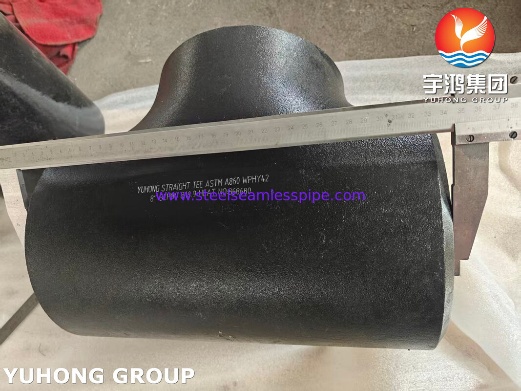 ASTM A860 WPHY 42 Acciaio al carbonio Pipe di linea ASME B16.9 In acciaio