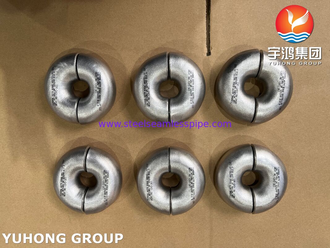 ASTM B366 HASTELLOY C22 UNS N06022 Lega bassa C-Ni-Mo-Cr Forgia 180° SR Curva di ritorno del gomito