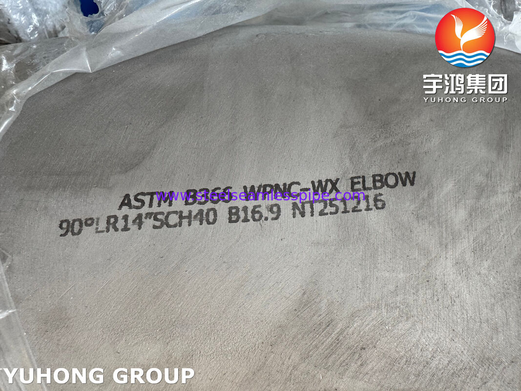 ASTM B366 WPNC Elbow UNS N04400 / Monel 400 Buttweld Pipe Fittings 90° LR Elbow