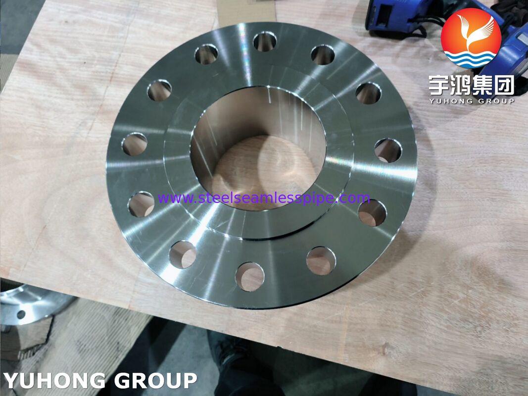 Superduplex 2507 flange ASTM A182 UNS S32750 / F53 Super duplex flange di collo di saldatura