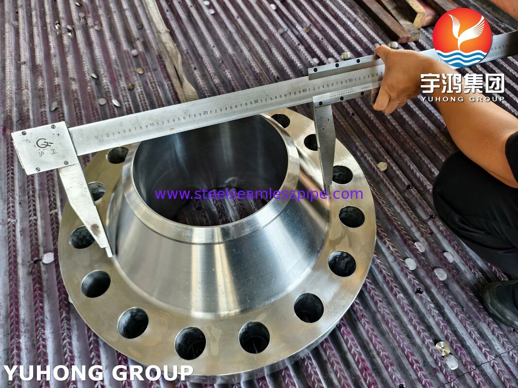 ASTM A182 F347 Flange a collo di saldatura / EN 1.4550 Flange in acciaio inossidabile WNRTJ Flange
