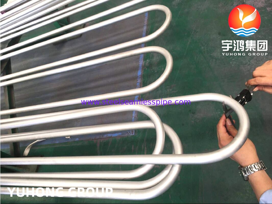 Tubo senza saldatura a U Inconel 625 ASTM B444 per scambiatori di calore a fascio tubiero