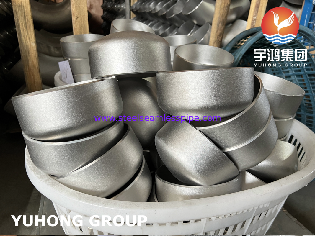 Tappo saldato a SCC A403 WP316L in acciaio inossidabile ASME B16.9 sabbiato per tubazioni industriali