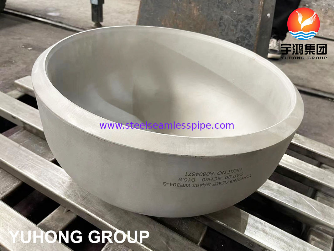 ASME SA403 WP304-S ACCIAIO INOSSIDABILE RACCORDO A SALDARE TESTA DI TESTA B16.9
