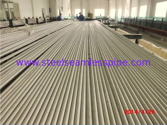 Tubo senza saldatura dell'acciaio inossidabile, SB677 UNS NO8904/904L, 3/4" 14bwg 20ft, 1" 16 BWG 40FT, MARINATI