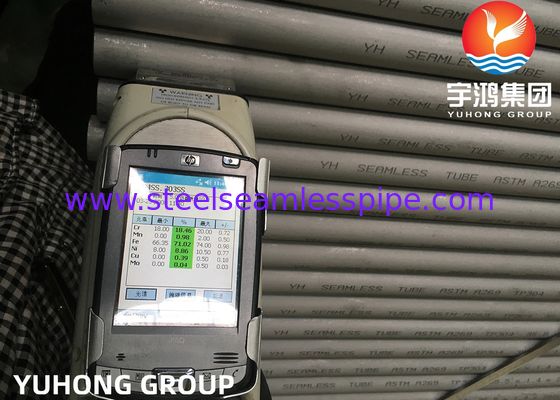 Tubo senza saldatura 6M, metropolitana di acciaio inossidabile di ASTM A269 TP304 TP304L TP316L SUS316L 1,4404 dello scambiatore di calore della caldaia