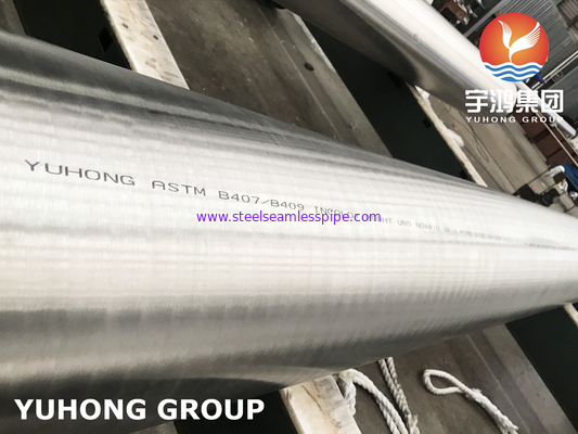 ASTM B407 INCOLOY 800HT / UNS NO8811 NICKEL ALLOY PIPE senza saldature
