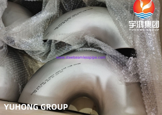 ASTM B366 / ASME SB366 Inconel 600 UNS N06600 gomito in lega di nichel per ingegneria nucleare
