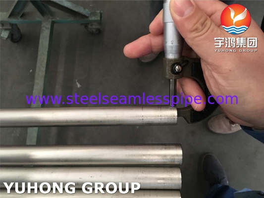 Tubo in acciaio legato al titanio ASME SB338 Grado 7 per caldaie a condensazione