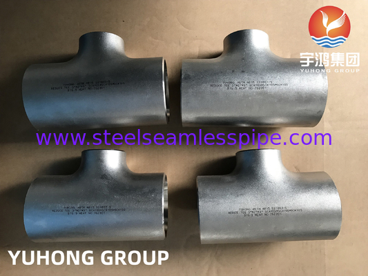 ASTM A815 S31803 Fitting per tubi in acciaio inossidabile duplex senza cuciture B16.9