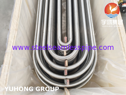 A213 TP304 TUBO D'ACCELLAZIONE INODABILE BRIGHT ANNEALED U BEND senza saldature