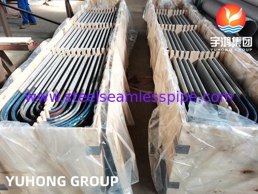 Tubo per scambiatori di calore SA213 TP316L (UNS S31603, 1.4404) a U con trattamento di solubilizzazione, decapato e passivato