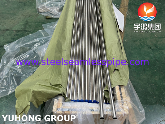 ASME SB111 UNS C71500 O61 CuNi 70/30 2.0882 Tubo senza saldatura in lega di rame e nichel