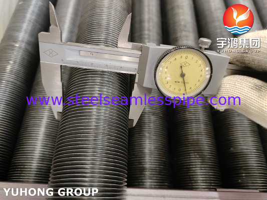 Tubo senza cuciture incorporato di tipo G ASME SA210 Gr.A1 con alluminio Al1060