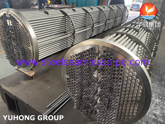 U Bend Tube Bundle, Acciaio inossidabile U Tube Type Fuel Oil Heater