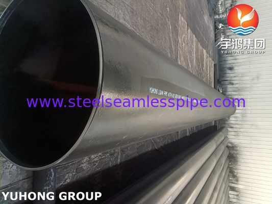 ASTM A53 / ASME SA53 Grado B LSAW Tubi saldati in acciaio al carbonio NACE per tubazioni industriali