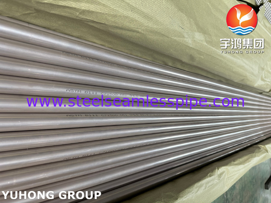 ASTM B111 / ASME SB111 C71500 Tubo per scambiatori di calore in rame e nichel