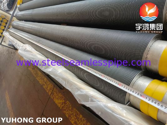 ASTM A376 TP347H Tubo a pinna solida per scambiatori di calore e caldaie