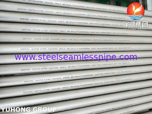 ASTM A790 UNS S32205 Tubi senza saldatura e saldati in acciaio inossidabile duplex (ferritico/austenitico)