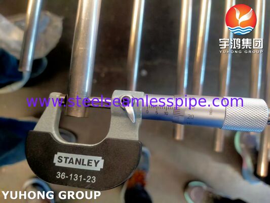 ASME SB163 N02201 Tubo SMLS in Nichel a Basso Tenore di Carbonio per Condensatori e Scambiatori di Calore