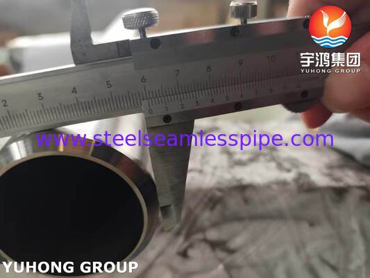 Tubo in lega di nichel Inconel 625 ASME SB444 N06625 per scambiatori di calore, applicazioni marine offshore, petrolifere, gasiere e chimiche