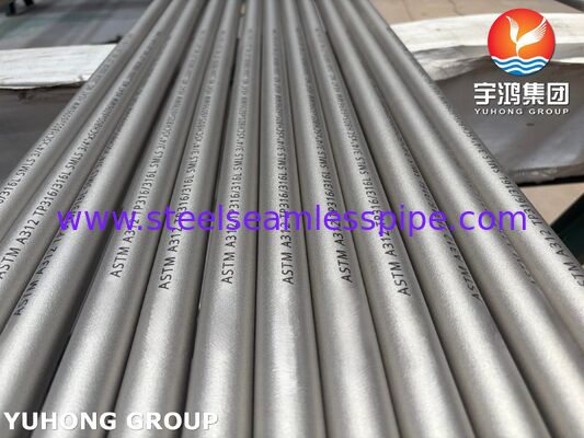 ASTM A312 TP316 / TP316L Stainless Steel Seamless Pipe Annaled and Pickled Pipe
