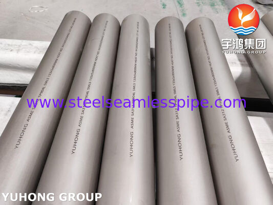 PIPE senza soluzione di continuità ASME SA312 TP904L B674 UNS N08904 1.4539