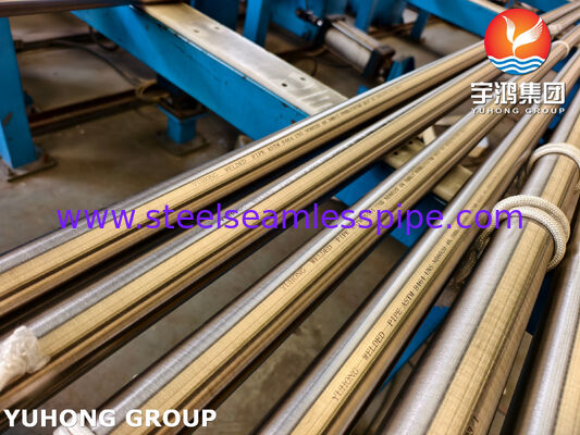 Tubo in lega ASME SB464 / ASTM B464 Alloy 20 saldato UNS N08020 per l'industria petrolifera e del gas