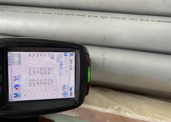 L'acciaio inossidabile 304l convoglia l'estremità normale ISO9001 di 6mm