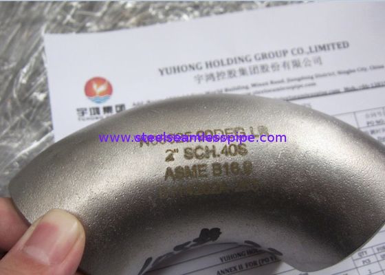 ANSI B16.9, ispezione penetrante dei montaggi della saldatura testa a testa dell'incrocio del riduttore del gomito del T di ASTM B366 Inconel 625