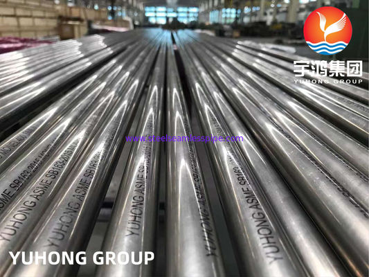 ASME SB163 Monel 400, UNS N04400, 2.4360 Tubo senza saldatura in acciaio legato al nichel per l'industria chimica