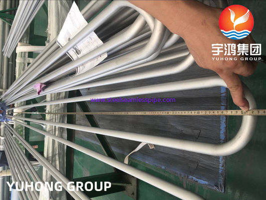 Attrezzatura trattata chimica NDT della metropolitana della curva ad U di UNS NO6625/Din 2.4856/ASTM B444 Inconel 625 disponibile