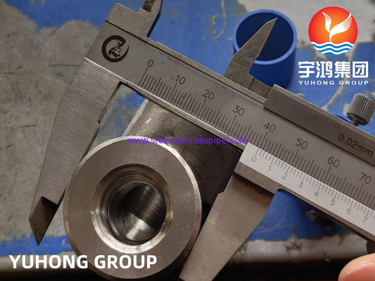 SALDATURA TESTA A TESTA D'ACCIAIO DUPLEX CHE MISURA ASTM A815 WP31803/WPS32750/ESTREMITÀ DI S32760 BW NPT