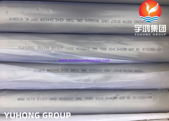 TUBO ASME SB167 del TUBO SENZA SALDATURA INCONEL Inconel 600/lega 600/UNS N06600 della LEGA di NICHEL