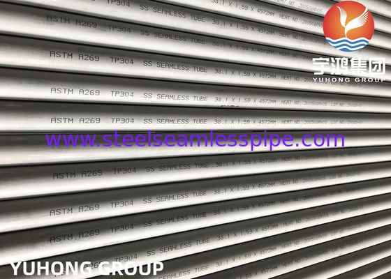 ASTM A269/ASME SA269 TP304 laminato a freddo strumentano la metropolitana temprata luminosa