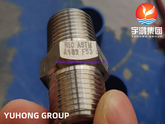 ASTM A182 F53 SFORTUNA CAPEZZOLO MONTAGGI FORGIATI D'ACCIAIO DEL DUPLEX ECCELLENTE DI 3000# NPT B16.11 DI TBE 1/2»
