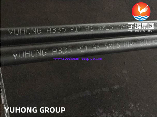 Dimensione P11/P12/P22/P5 /P9/P91/P92 1/2 dei tubi senza saldatura dell'acciaio legato di ASTM A335 /ASME SA335» a 24