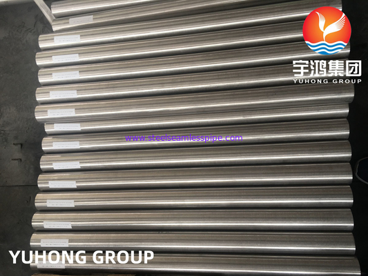 ASME SB163 Inconel 601, N06601 Tubo senza cuciture in acciaio in lega di nichel, condensatore