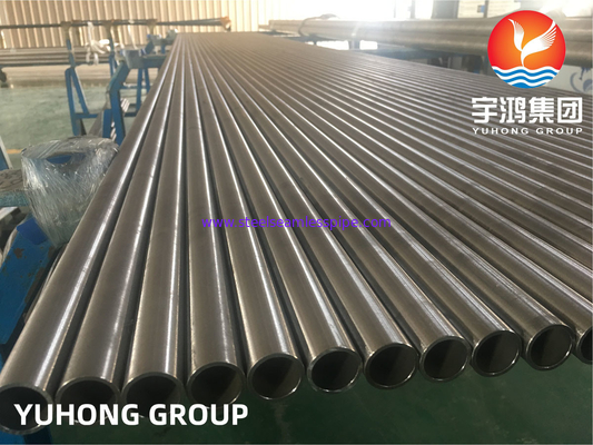 ASTM B163 INCONEL 825 / UNS N08825 ALLOY PIPE senza saldature NICKEL HT/UT DISPONIBILE