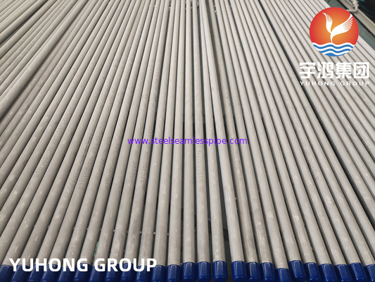 ASTM A269 TP304 Tubo senza cuciture in acciaio inossidabile per tubi per caldaie ET disponibile