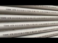 YUHONG Tubo senza saldatura in acciaio inossidabile ASTM A312