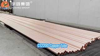 Tubo in rame ASTM B111 UNS C12200 DHP per HVAC e scambiatore di calore
